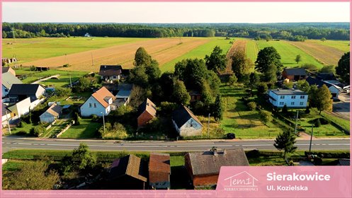 Działka budowlana 960 m² w Sierakowicach z mediami działka Sierakowice