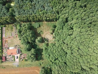 Działka 2650 m² pod dom i ogród w Klotyldowie działka Klotyldowo