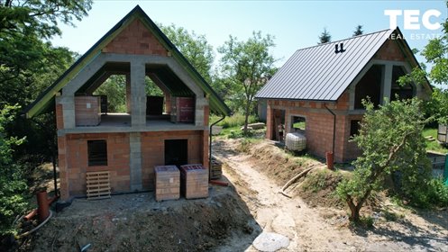 Nowoczesny dom wolnostojący 86 m² (Ujazd, Różana) dom Ujazd, Różana