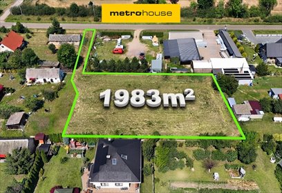Urokliwa działka 1983 m² w Krasnem - polecam! działka Krasne