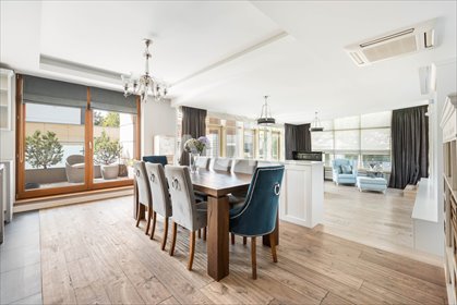 Ekskluzywny 180m2 apartament na Mokotowie z tarasem i zielenią mieszkanie Warszawa, Mokotów, Aleja Wilanowska