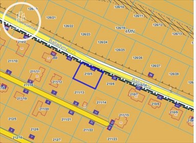 działka na sprzedaż 848m2 działka Janów, Balladyny