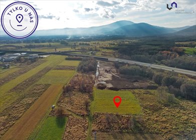 działka na sprzedaż 1719m2 działka Wilkowice, Dworkowa, Dworkowa