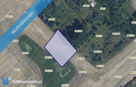 działka na sprzedaż 306m2 działka Gościno, Jarogniew