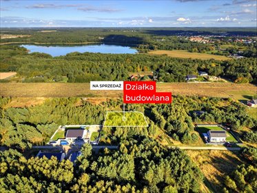 Działka budowlana  1477m2 MPZP - projekt dom parterowy gratis! działka Rościnno