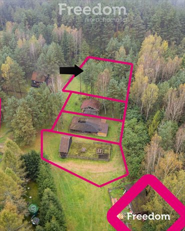 działka na sprzedaż 1294m2 działka Guzowy Piec