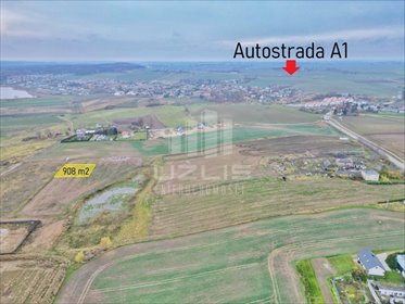 działka na sprzedaż 908m2 działka Stanisławie