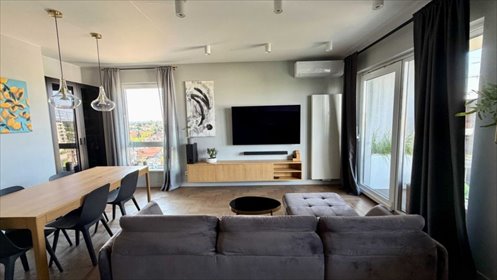 Przestronne 4-pokojowe mieszkanie z dużym balkonem (18,34 m²) mieszkanie Ząbki, Różana