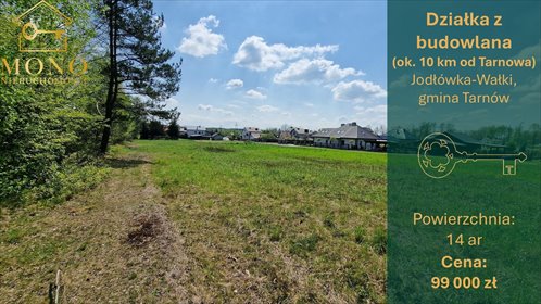 działka na sprzedaż 1400m2 działka Jodłówka-Wałki