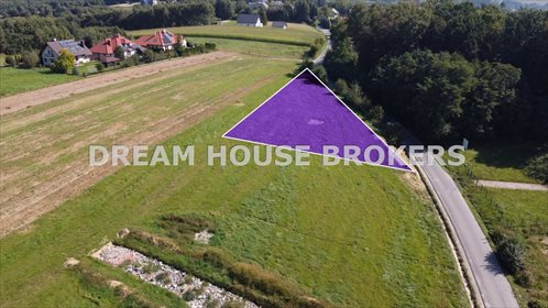 działka na sprzedaż 1162m2 działka Racławówka