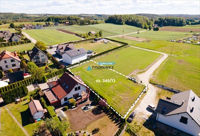 Urokliwa działka z warunkami zabudowy w Kaszubach działka Brodnica Górna