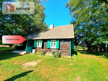 Polecam urokliwy drewniany dom 80 m² w magicznym siedlisku dom Wętfie