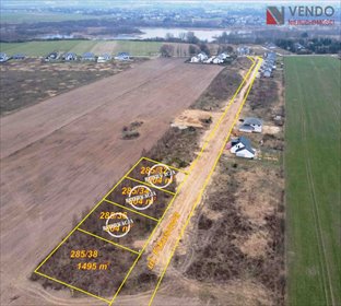 Działka budowlana 804 m2 w Gruszczynie, blisko Swarzędza działka Gruszczyn, Fikusowa