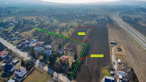 Działka 7 573 m² z mediami i dostępem do drogi - Przemyśl działka Przemyśl