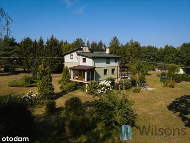 Przestronny dom 270 m² z ogrodem i tarasami w Korzeniówce dom Korzeniówka, Leśna