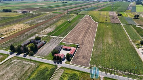 działka na sprzedaż 23729m2 działka Pogroszew, Nowowiejska