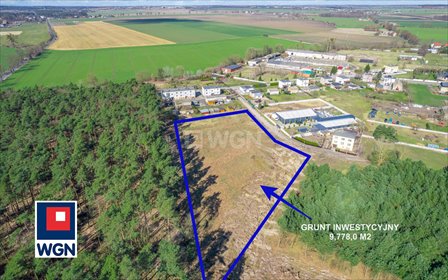 działka na sprzedaż 9778m2 działka Baborowo, Baborowo