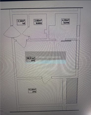 Mieszkanie 36,7 m² w Warszawie - do remontu z balkonem mieszkanie Warszawa, Wola, Mordechaja Anielewicza