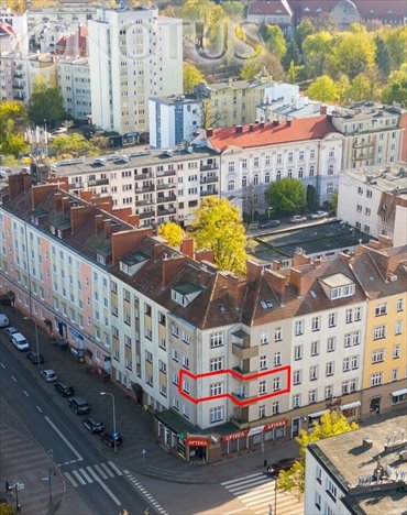 Przestronne 2-pokojowe mieszkanie z wysokimi sufitami mieszkanie Kołobrzeg, Dworcowa