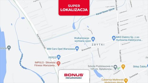 Działka komercyjna na sprzedaż Warszawa, Wawer, Zbytki 1 400m2 Foto 1