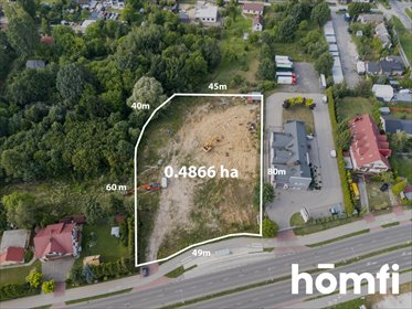 Zapraszam do wynajmu działki 4866 m² przy ul. Witosa w Kielcach działka Kielce, Sieje, Wincentego Witosa