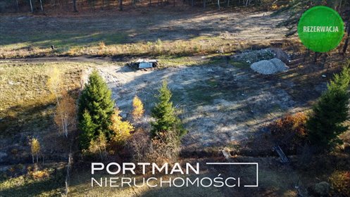 działka na sprzedaż 1100m2 działka Dyzin