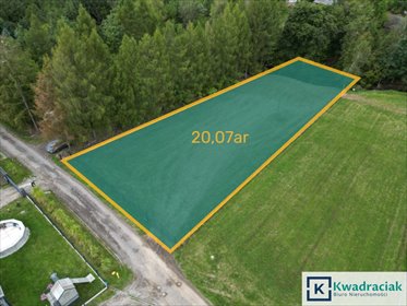 Działka 2007 m² w Rzeszowie (Matysówka, blisko natury) działka Rzeszów, Matysówka, Boczna