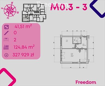 mieszkanie na sprzedaż 42m2 mieszkanie Bonin