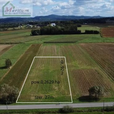 działka na sprzedaż 2629m2 działka Bajdy