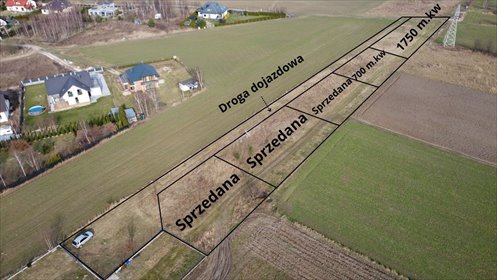 działka na sprzedaż 2450m2 działka Józefów