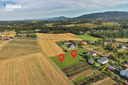 Polecam działkę 2232 m² z widokiem na góry w Pisarzowicach działka Pisarzowice, Konwaliowa