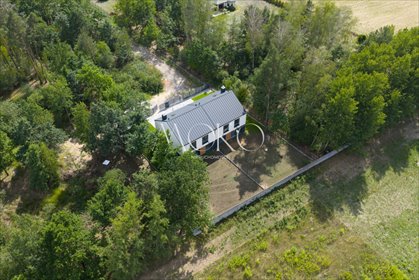 Przestronne bliźniaki 147m² w otoczeniu natury, Łoziska dom Łoziska, Leśna