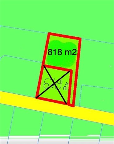 działka na sprzedaż 818m2 działka Bobolin