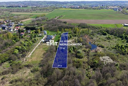 Działka 29 arów z warunkami zabudowy w Krasnem działka Krasne