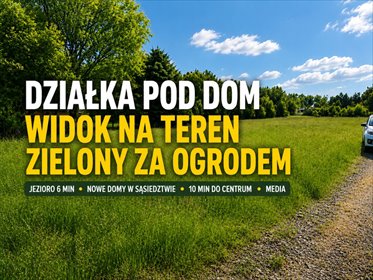 Działka 2000 m² z prywatnym ogrodem i widokiem na zieleń działka Rybnik, Grabownia