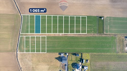 działka na sprzedaż 1065m2 działka Śmiechów