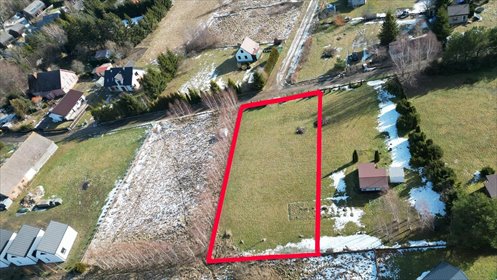 Działka inwestycyjna 1276 m² blisko jeziora i plaży działka Sławieński, Spacerowa