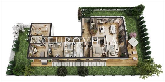 Mieszkanie na sprzedaż Warszawa, Wilanów 212m2 Foto 2