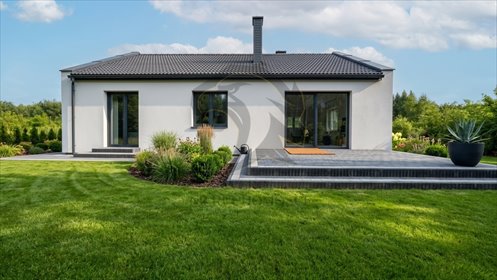 Zapraszam do domu z pompą ciepła i dużą działką 1285 m² dom Okup Wielki