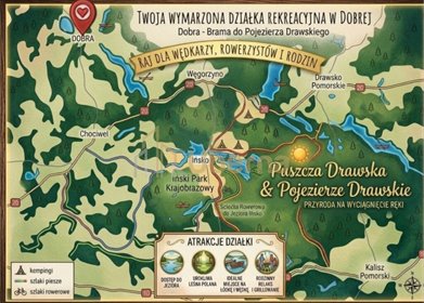 Polecam działkę rekreacyjną 701 m² w Słowikowym Osiedlu Dobra działka Dobra