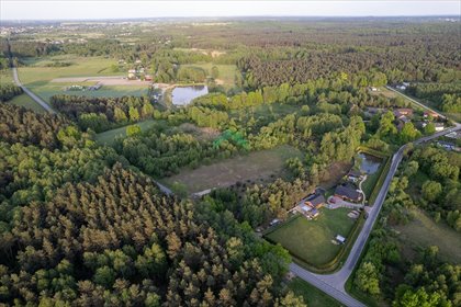 Ustawna działka 1200 m2 z pozwoleniem na budowę działka Rybno