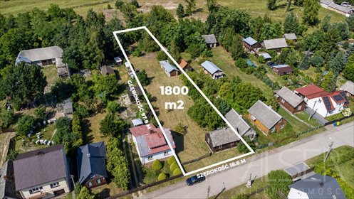 Działka 1800 m² z domem i dostępem do rzeki Bug - polecam! działka Kamieńczyk, Marszałka Józefa Piłsudskiego