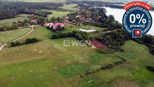 Działka 3600 m² z linią brzegową jeziora Zawadzkiego działka Zawady Ełckie