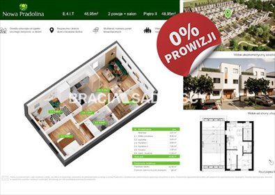 mieszkanie na sprzedaż 49m2 mieszkanie Tarnów, Zabłocie, Skrzyszowska