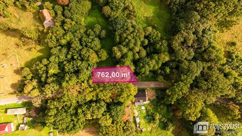Uzbrojona działka z projektem domu - Sosnowo 762 m² działka Resko, Sosnowo