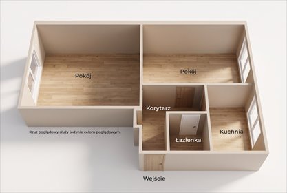 Mieszkanie 45 m² z wysokimi sufitami w centrum Stalowej Woli polecam! mieszkanie Stalowa Wola, ks. Jerzego Popiełuszki