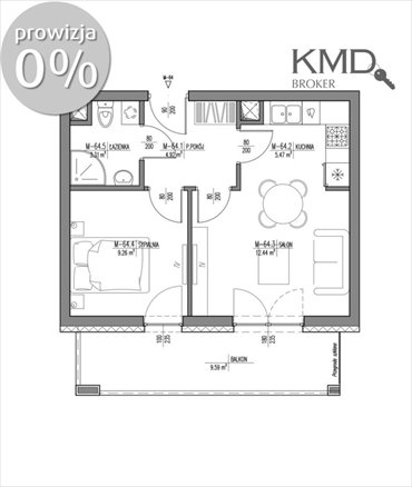 mieszkanie na sprzedaż 35m2 mieszkanie Lublin, Wrotków, Ks. Wincentego Granata