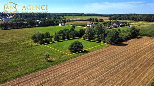 Do sprzedania przestronna działka 1660 m² w Skrybicach działka Skrybicze