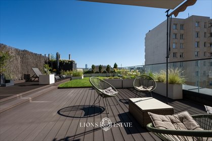 Na wynajem luksusowy apartament 90 m² z tarasem w Warszawie mieszkanie Warszawa, Wola Mirów, Ogrodowa