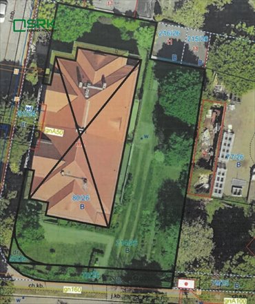 Działka usługowa 881 m² w Bytomiu – przetarg, plan zagospodarowania działka Bytom, M. Skłodowskiej-Curie, dz. 214/26,78/25,52/26